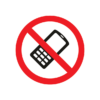 mobiiltelefon keelatud