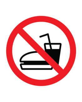 toit ja jook keelatud