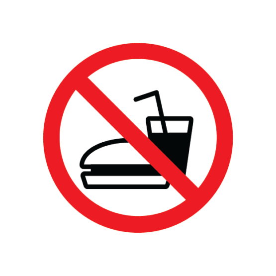 toit ja jook keelatud