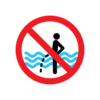 vette urineerimine keelatud