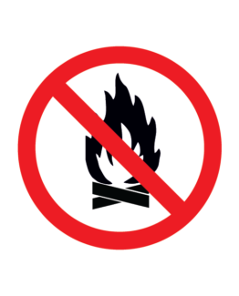lõkke tegemine keelatud