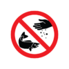 kalade toitmine keelatud